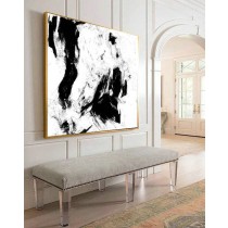 Painting Art Oil, Black and white, Contemporary Art, Abstract Painting, Original Artwork, Painting On Canvas, Large Abstract canvas art print, Acrylic
