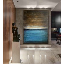 Blue canvas art, Oil Large Abstract canvas art, Large Art, Large Abstract canvas art, Abstract Painting, Oil Painting, Blue Large Abstract canvas art, Large Decor Art, Wall decor