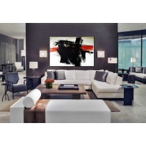 Canvas Abstract, Big Large Abstract canvas art, Acrylic Art, Black white painting, Large Art Painting, Minimal Large Art, Handmade Large Art, Painting