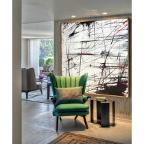 Black and White, Contemporary Art Canvas , Abstract On Canvas, Black and White Decor, Original Large Painting, Art, Black and White Painting