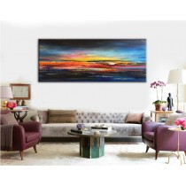 Large Abstract canvas art, Abstract Painting, Oil Large Abstract canvas art, Large Art, Canvas art, Sunset Large Abstract canvas art, Oil Painting, Large Decor Art, Wall decor