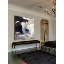 Acrylic Art, Wall Art, Canvas Painting, Home Decor, Contemporary Art, Acrylic painting, Canvas, Art, Wall Decor, Black and White Abstract