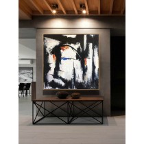 Acrylic paintings, Black and white art, Canvas, Painting On Canvas, Painting, Abstract Decor Painting, Abstract Painting, Original Artwork