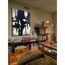 Black and White Art, Original Wall art, Minimal Art, Painting, Large Handmade Art, Art Canvas, Canvas, Art, Large Painting, Acrylic Art