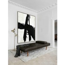 Black White Large Art, Black and white Art, Abstract Wall art, Abstract Painting, Large abstract, Black art, Black and white decor, Painting