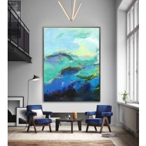 Handmade Extra Large Contemporary Painting, Huge Abstract Canvas Art, Original Artwork by Leo. Hand paint - By Leo