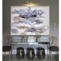 Contemporary Wall Art, Large Art Abstract Painting, Modern Wall Decor. Original and Handmadet - By Biao