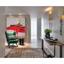 Handmade Large Contemporary Art Canvas PaintingAcrylic Painting, Abstract Canvas Art - By Leo