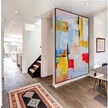 Handmade Extra Large Contemporary Painting, Huge Abstract Canvas Art, Original Artwork - By Leo