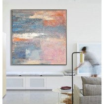 Large Large Abstract canvas art Handmade Oil Painting On Canvas, Contemporary Art, Original Abstract Painting Canvas Artt - By Biao