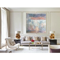 Large Large Abstract canvas art Handmade Oil Painting On Canvas, Contemporary Art, Original Abstract Painting Canvas Art. By Biao