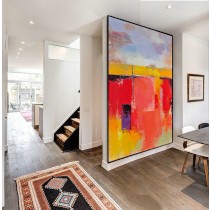 Handmade Extra Large Contemporary Painting, Huge Abstract Canvas Art, Original Artwork - By Leo