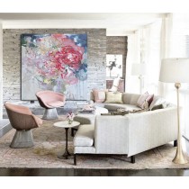 Abstract flower Oil Painting On Canvas