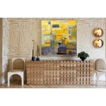 Large Palette Knife Painting. Contemporary Art - By Leo