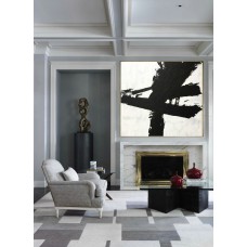 Large Abstract canvas artwork Painting, Black and White Large Art, Black and white Art, Abstract Painting, Abstract Decor Painting, Large Decor Art, Art