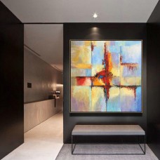 Handmade Painting, Abstract Decor Painting, Large Decor Art, Housewarming Gift, Wall Art, Abstract Painting, Original Artwork,