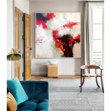 Abstract Painting, Original Artwork, Office Decor, Painting for decor, Contemporary Art, Hand Paint, Oil Painting, Oil, Large Decor Painting