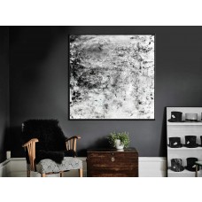 Acrylic Painting, Abstract painting, Large Abstract canvas art, Oil painting, Painting, Original Painting, Living Room Wall Decor, Black and white Art