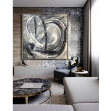 Canvas painting, Black and white art, Acrylic art, Wall decor, Acrylic painting, Art, Abstract painting, Large Abstract canvas art, Black and white