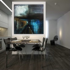 Large Colorful Art, Abstract teal art, Original acrylic painting, Large acrylic Art, Oil Original Art, Painting, Colorful Artwork Painting