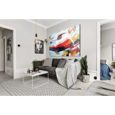 Abstract Painting, Acrylic Large Art, Hand painted, gift for boss, Colorful Painting Art, Painting On Canvas, Large Abstract canvas art print, Boss Gift