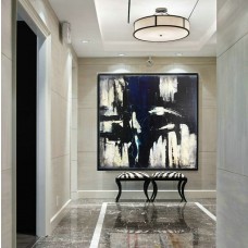 Black White Large Art, Large Decor Art, Painting, On Canvas, Acrylic painting, Large abstract, Large wall art, Painting on canvas, Art