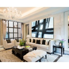 Canvas Abstract Wall, Abstract painting, Abstract teal art, Original Abstract, Acrylic Painting, Black and white, Acrylic Art, Xxl large Art