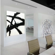 Abstract teal art, Original Abstract, Black and white, Acrylic Art, Canvas Abstract Wall, Abstract painting, Acrylic Painting, Large Art