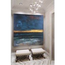 Large Decor Art, Canvas Art, Green wall art, Extra large wall art, Painting on canvas, Wall decor, Wall art, Original Painting, Original Art