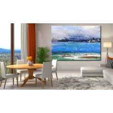 Wall Art, Oil painting, Canvas Art, Modern Painting, Wall Decor, Bedroom Decor, Abstract Painting, Abstract Landscape, Heavy Texture