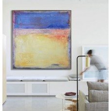 Large Large Abstract canvas art Handmade Oil Painting On Canvas, Contemporary Art, Original Abstract Painting Canvas Art. t - By Biao