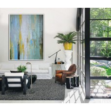 Handmade Extra Large Contemporary Painting, Huge Abstract Canvas Art, Original Artwork.t - By Biao