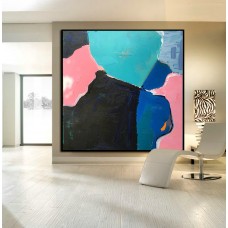 Hand Made Large Acrylic Painting On Canvas, Abstract Painting Canvas Art. Large Wall Art Canvast - By Biao