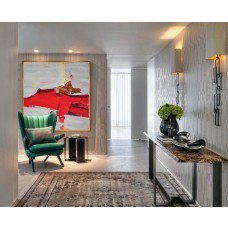 Handmade Large Contemporary Art Canvas PaintingAcrylic Painting, Abstract Canvas Art - By Leo