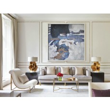 Hand Made Large Acrylic Painting On Canvas, Large Abstract canvas art Decor. Large Contemporary Paintingt - By Biao