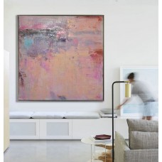 Handmade Large Contemporary Art Canvas PaintingAcrylic Painting, Abstract Canvas Artt - By Biao
