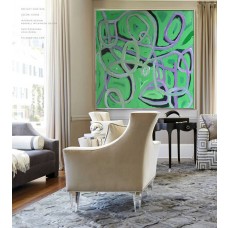 Hand Made Large Acrylic Painting On Canvas, Abstract Painting Canvas Art. Large Wall Art Canvas - By Biao