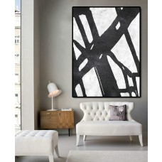 Huge Abstract Painting On Canvas, Vertical Canvas Painting, Extra Large Wall Art, Large Abstract canvas art, Handmade.