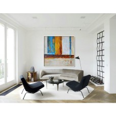 Large Abstract Painting Canvas Art, Acrylic Painting, Hand Painted Large Abstract canvas artt - By Biao
