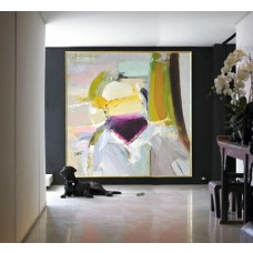 Handmade Large Contemporary Art Canvas PaintingAcrylic Painting, Abstract Canvas Art.