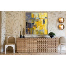 Large Palette Knife Painting. Contemporary Art - By Leo