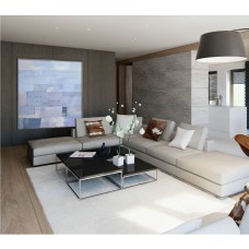 Large Contemporary Art On Canvas, Hand Paint Abstract Painting by Biao, Blue, Navy, Violet, etc.