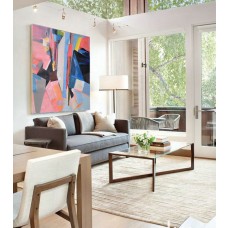 Large Palette Knife Painting On Canvas, Large Abstract canvas art Decor. Large Contemporary Painting - By Leo